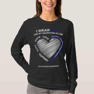 Kolorektale Schwiegertochter Dickdarmbewusstsein T-Shirt