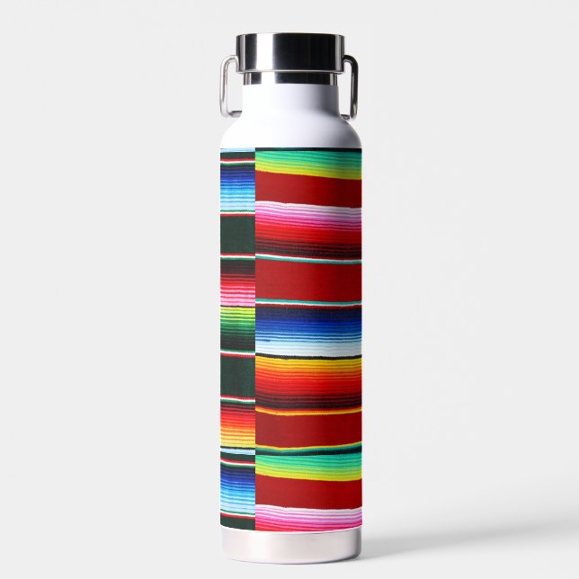 Kolorful Serape Strikes Trinkflasche (Vorne)