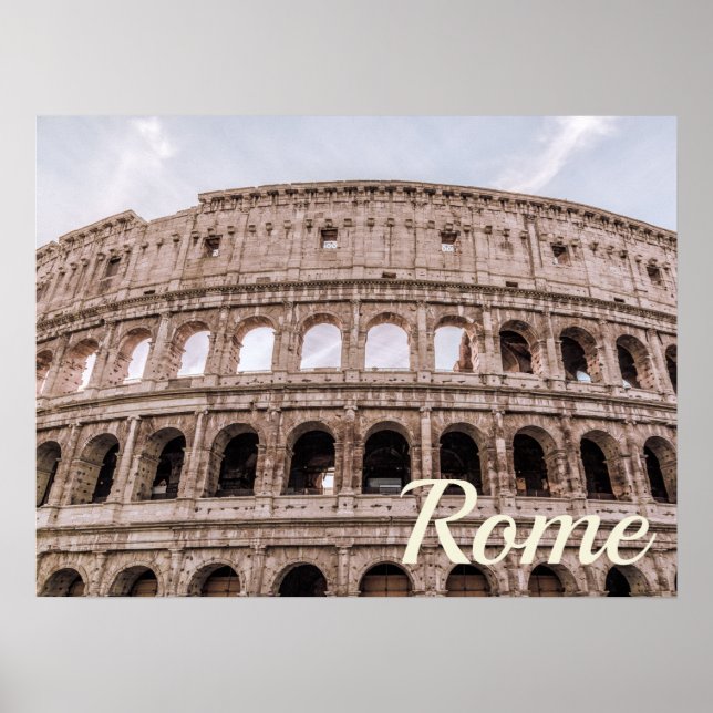 Koloseum Rome Poster (Vorne)