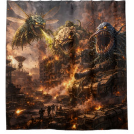 Koloss Chaos Duschvorhang/Kreaturen-Feature Duschvorhang