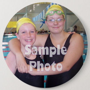 KOLOSSALE 6 Zoll Foto-Buttone Button