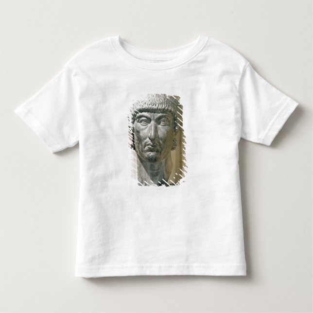 Kolossaler Kopf des Kaisers Constantine I Kleinkind T-shirt (Vorderseite)