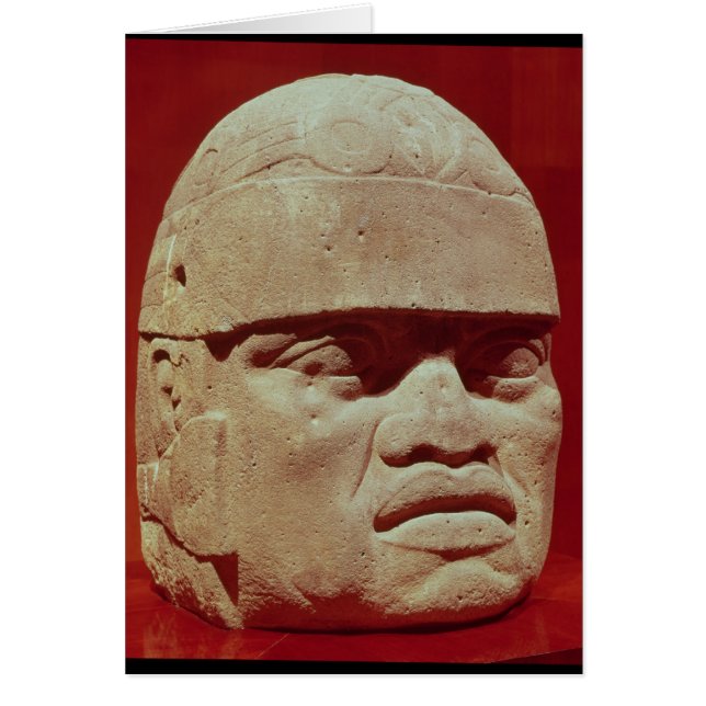 Kolossaler Kopf, Olmec (Vorne)