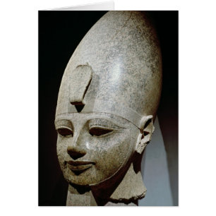 Kolossaler Kopf von Amenhotep III, vom Al-Qurnah