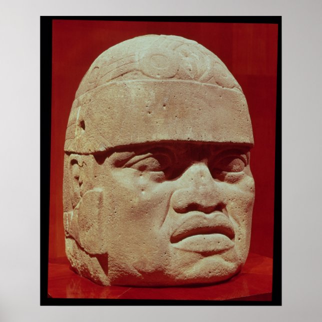Kolossalkkopf, Olmec Poster (Vorne)