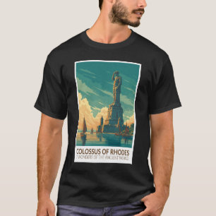 Kolosse von Rhodos Sieben Weltwunder der Kunst T-Shirt