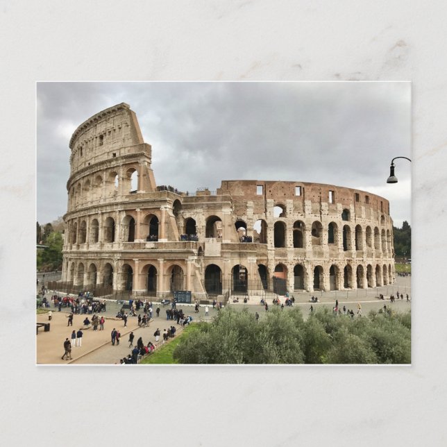 Kolosseum Ancient Rome Postcard Postkarte (Vorderseite)