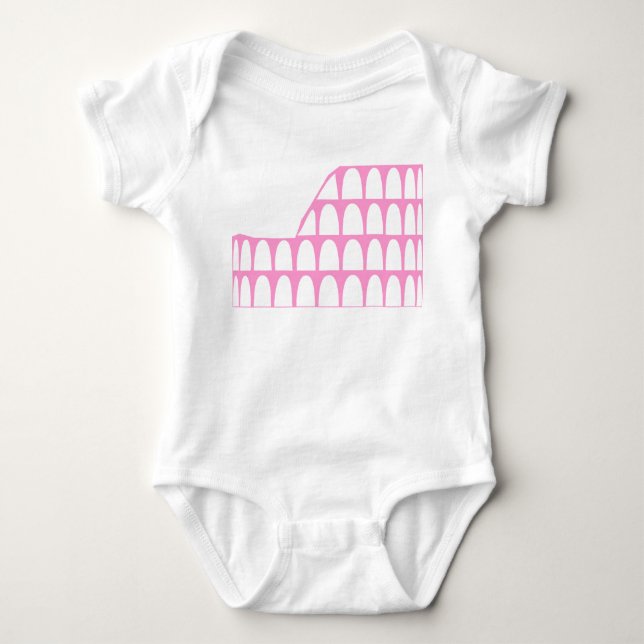 Kolosseum Baby Strampler (Vorderseite)