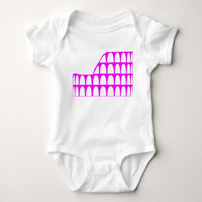 Kolosseum Baby Strampler (Vorderseite)