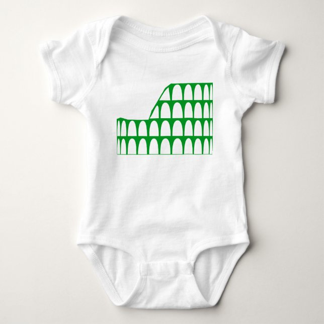 Kolosseum Baby Strampler (Vorderseite)