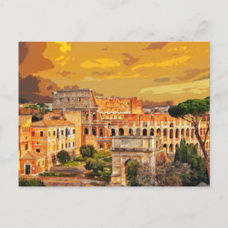 Kolosseum Coliseum Italien Rom #6 Postkarte