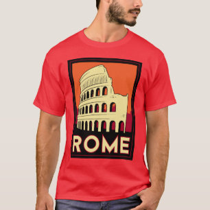 Kolosseum-Europas Roms Italien Vintage retro Reise T-Shirt