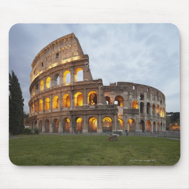 Kolosseum in Rom, Italien Mousepad (Vorne)