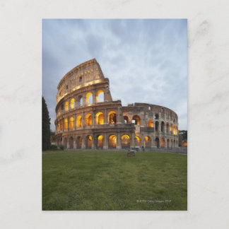 Kolosseum in Rom, Italien Postkarte