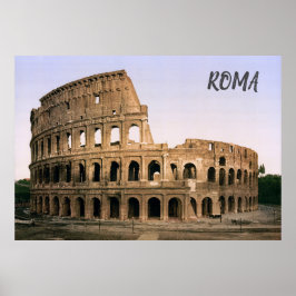 Kolosseum in Rom (um 1900) Poster