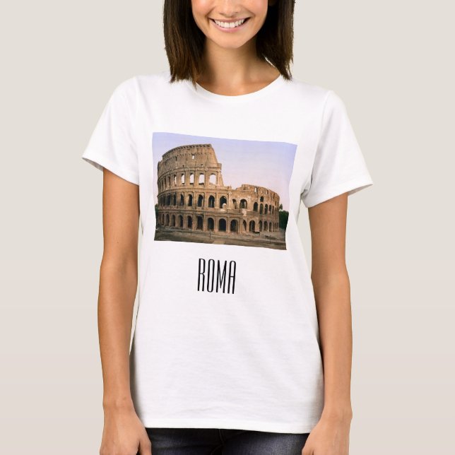 Kolosseum in Rom (um 1900) T-Shirt (Vorderseite)