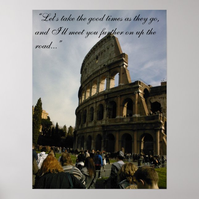 Kolosseum Poster (Vorne)