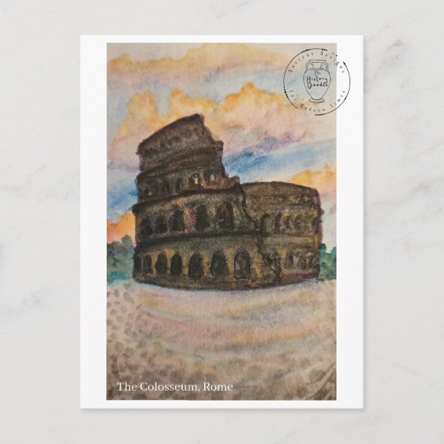 Kolosseum Postkarte (Vorderseite)