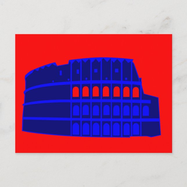Kolosseum Postkarte (Vorderseite)