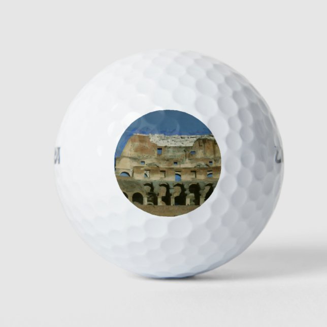 Kolosseum, Rom Golfball (Vorderseite)
