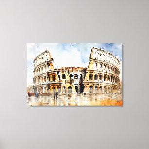 Kolosseum, Rom - Italien Canvas Print Leinwanddruck