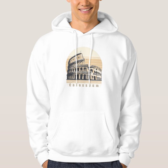 Kolosseum Rom Italien Europa Hoodie (Vorderseite)