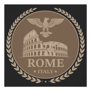 Kolosseum Rom Italien Europa Poster