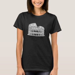 Kolosseum Rom Italien Souvenir Flavisches Amphithe T-Shirt