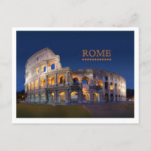 Kolosseum Rom Post Card Postkarte