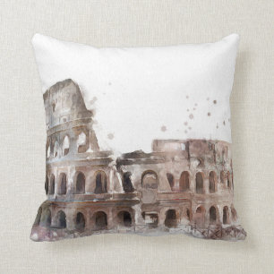 Kolosseum Rom Vintag Art Pillow Kissen