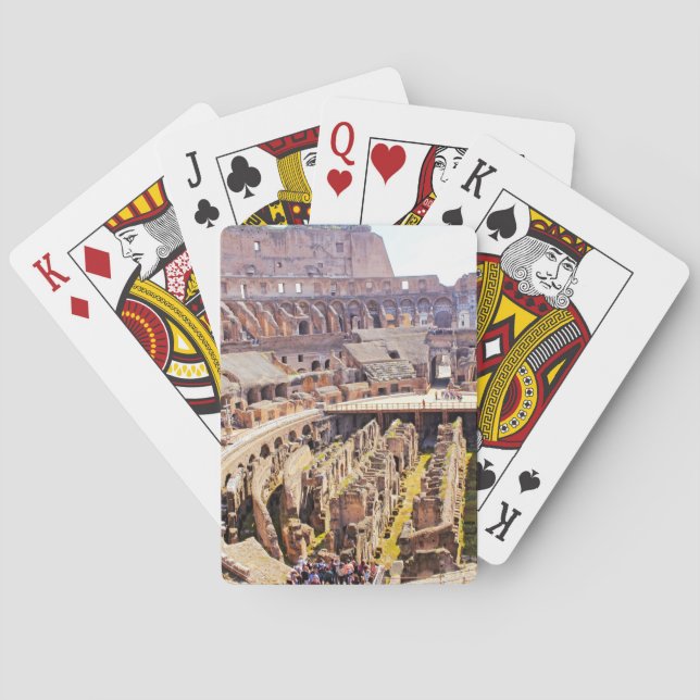 Kolosseum Spielkarten (Rückseite)