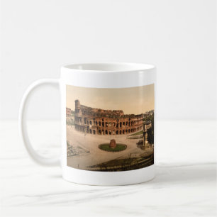 Kolosseum und Meta Sudans, Rom, Italien Tasse