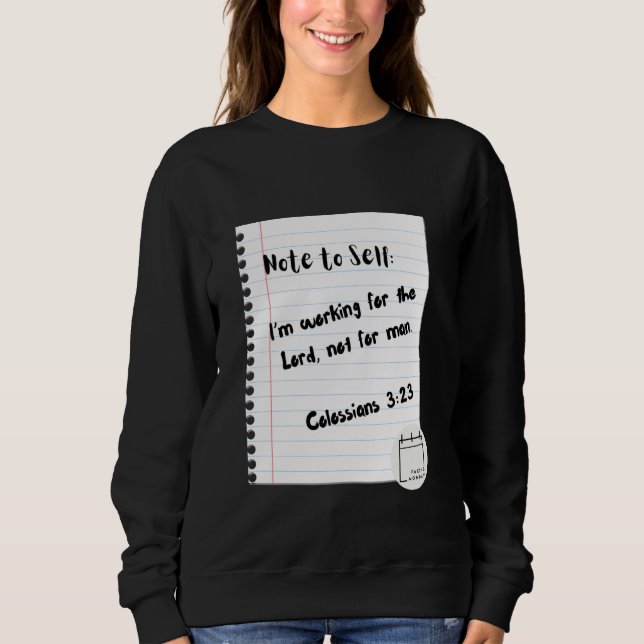 Kolossians 323 Note to Self T - Shirt u2013 Inspir (Vorderseite)