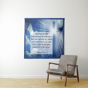 Kolossisten 2:14 wandteppich