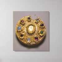 Kolt Medaillon, goldenes Set mit Perlen und