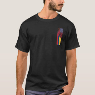 Kolumbianisch-Amerikanisch T-Shirt