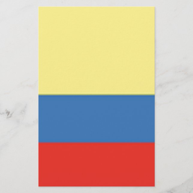 kolumbianische Flagge Briefpapier (Vorderseite)