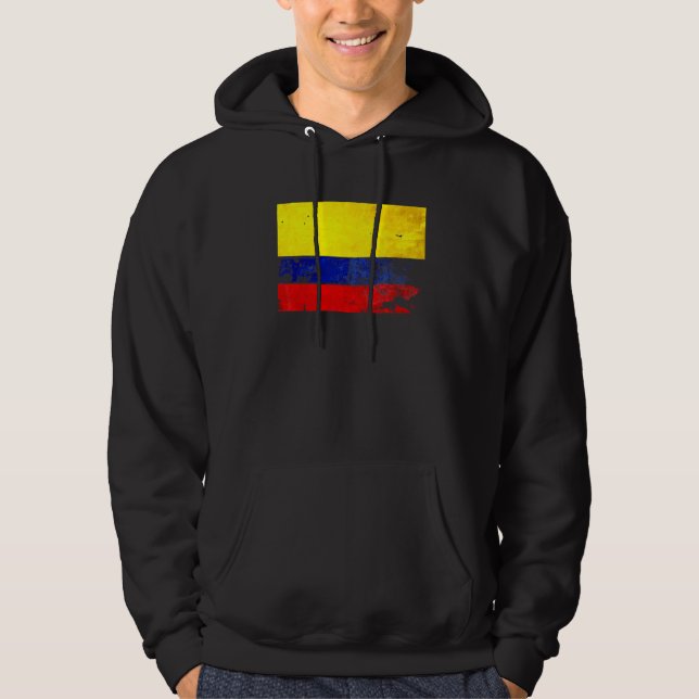 kolumbianische Flagge Hoodie (Vorderseite)