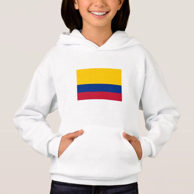 kolumbianische Flagge Hoodie (Vorderseite)