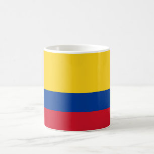 kolumbianische Flagge Kaffeetasse