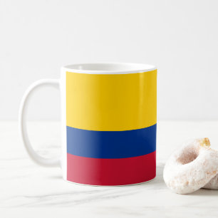Kolumbianische Flagge Kaffeetasse