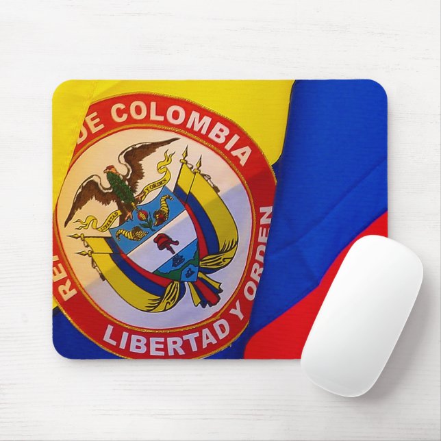 kolumbianische Flagge Mousepad (Mit Mouse)