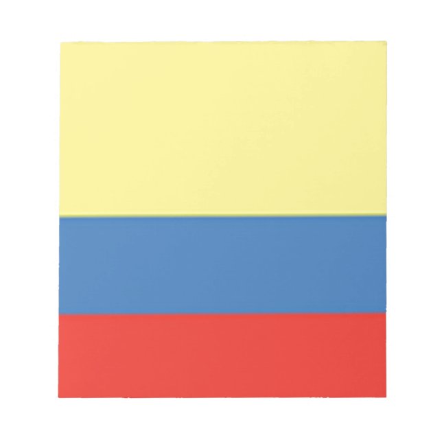kolumbianische Flagge Notizblock (Vorderseite)