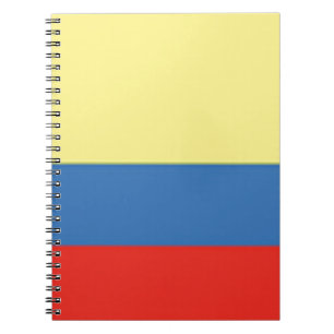 kolumbianische Flagge Notizblock