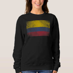 kolumbianische Flagge Prix Country Zuhause Matchin Sweatshirt