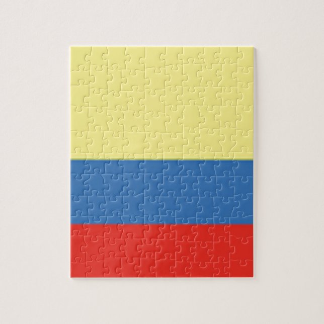 kolumbianische Flagge Puzzle (Vertikal)