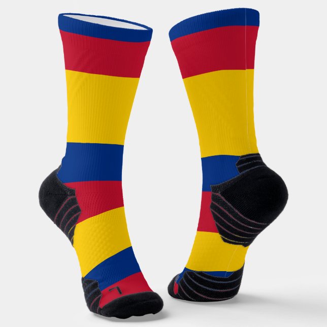 Kolumbianische Flagge Socken (Gewinkelt)