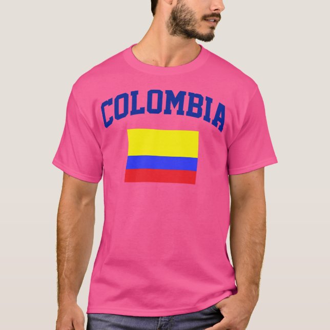 kolumbianische Flagge T-Shirt (Vorderseite)