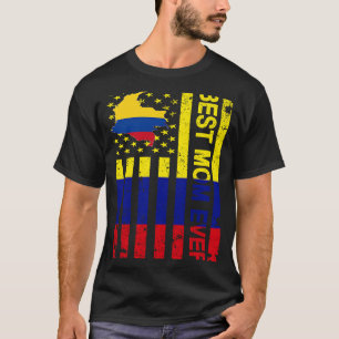 Kolumbianische Mama Kolumbien USA Amerikanischer M T-Shirt