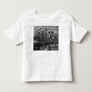 Kolumbianische Parade, die auf See-Front Chicago Kleinkind T-shirt